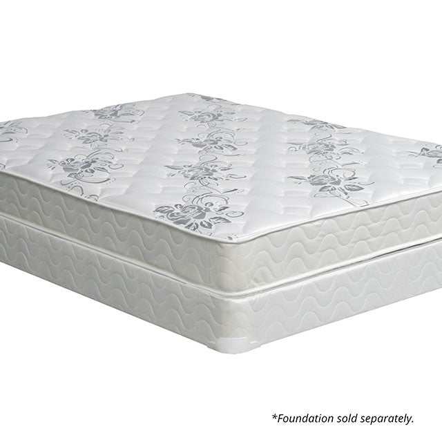 Elbertyna White 8" Tight Top Queen Mattress - Ornate Home