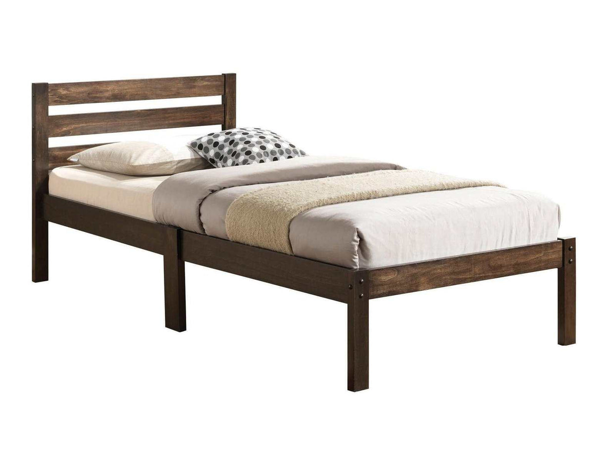 Donato Ash Brown Twin Bed - Ornate Home