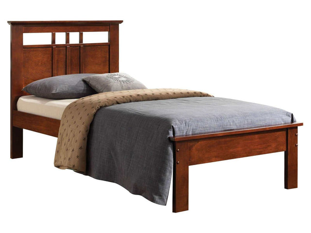 Donato Cappuccino Twin Bed - Ornate Home