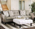 Dorset Light Gray Stationary Sofa & Loveseat 2pc - Ornate Home