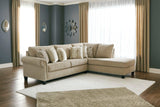 Dovemont 2pc Sectional Sofa w/ Chaise - Ornate Home