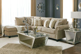 Dovemont 2pc Sectional Sofa w/ Chaise - Ornate Home