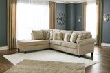 Dovemont 2pc Sectional Sofa w/ Chaise - Ornate Home