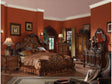 Dresden Cherry Oak Queen Bed - Ornate Home