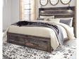 Drystan Multi Tone King Panel Bed w/ FB Storage - Ornate Home