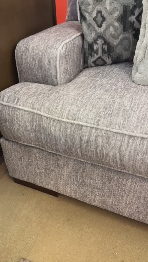 Mercado Pewter Stationary Sofa