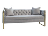 Eastbrook Grey Stationary Sofa - Ornate Home