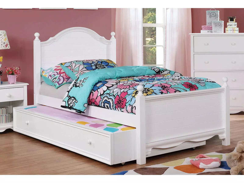 Dani White Full Bed - Ornate Home