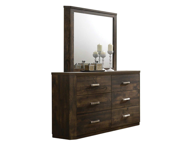 Elettra Rustic Walnut Dresser - Ornate Home