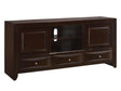 Emily Dark Cherry TV Stand - Ornate Home