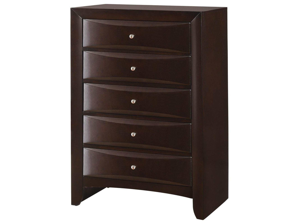 Emily Dark Cherry Chest - Ornate Home