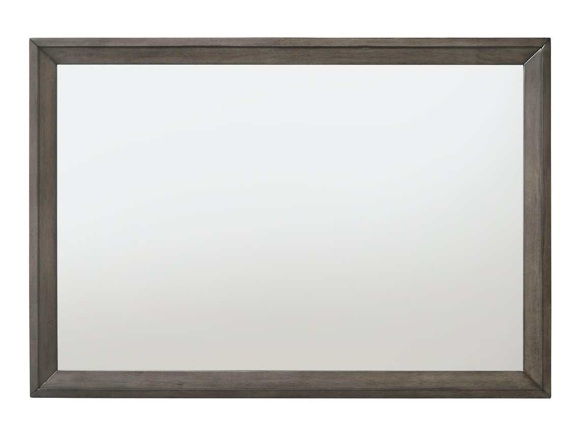 Escher Gray Oak Mirror - Ornate Home