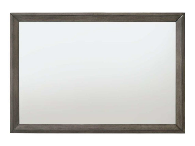 Escher Gray Oak Mirror - Ornate Home