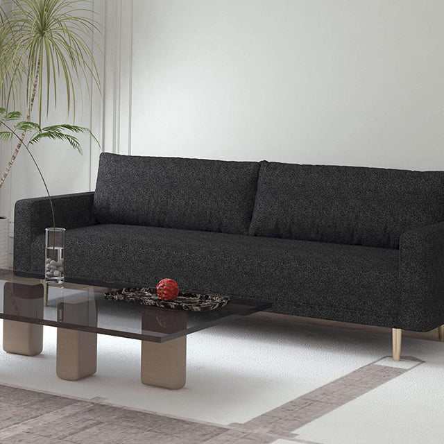 Elverum Black Sofa - Ornate Home