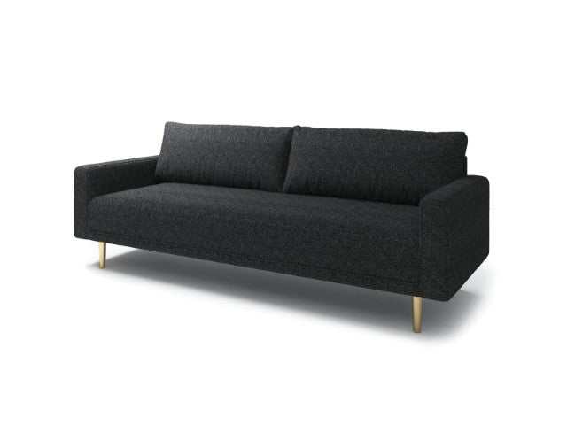 Elverum Black Sofa - Ornate Home