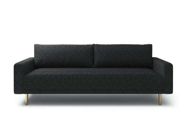 Elverum Black Sofa - Ornate Home