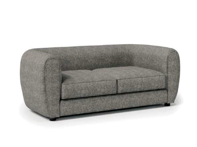 Verdal Charcoal Gray Loveseat - Ornate Home