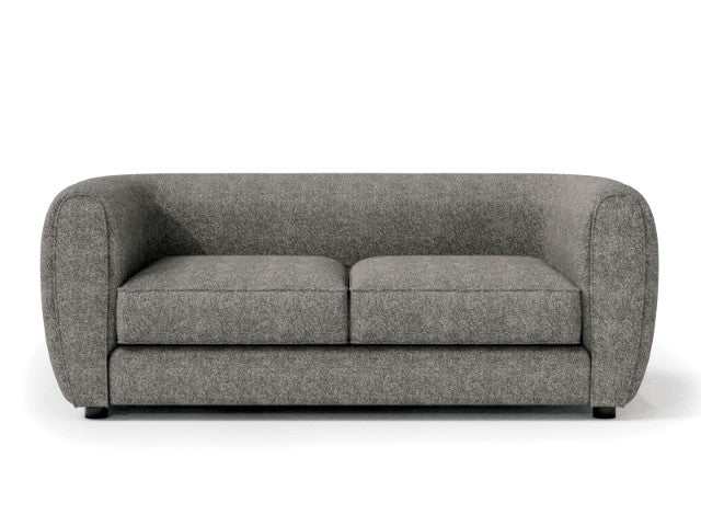 Verdal Charcoal Gray Loveseat - Ornate Home