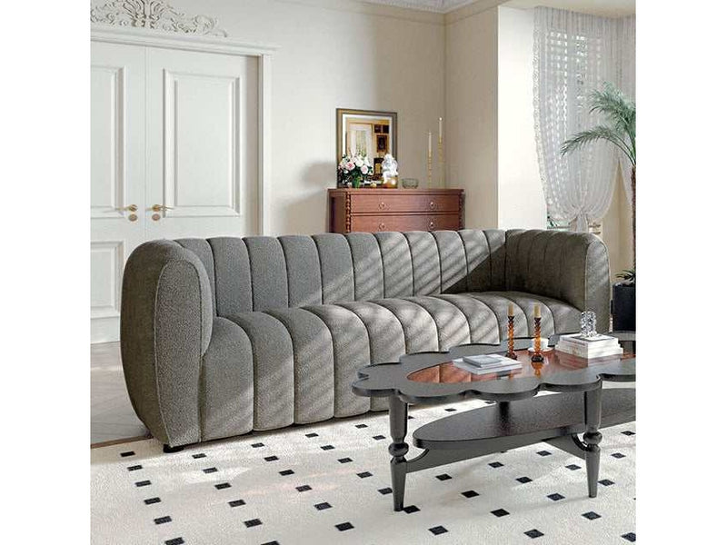 Aversa Charcoal Gray Sofa - Ornate Home