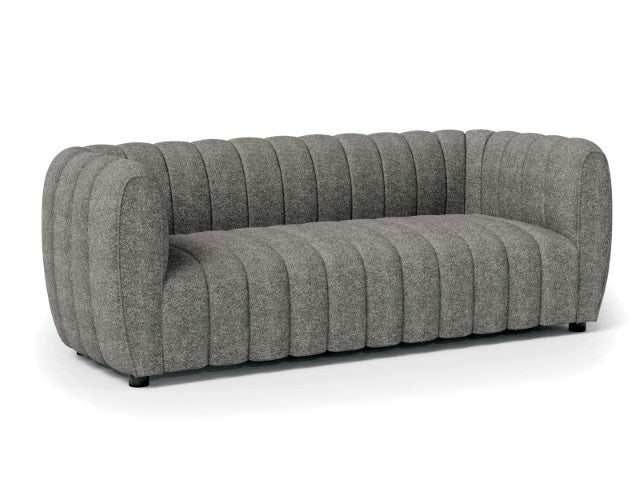 Aversa Charcoal Gray Sofa - Ornate Home