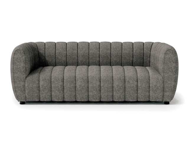 Aversa Charcoal Gray Sofa - Ornate Home