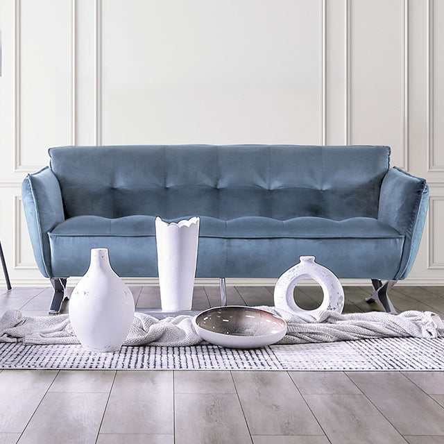 Civellutino Light Blue Sofa - Ornate Home