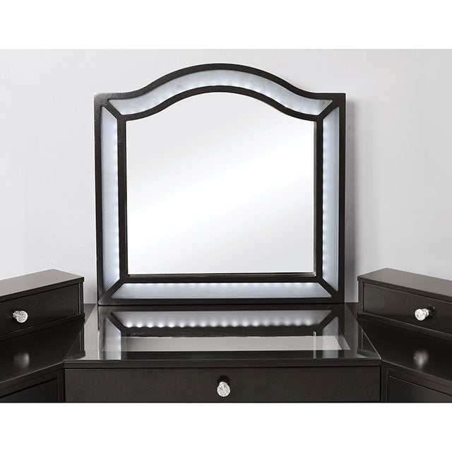 Tracie Obsidian Gray Vanity Set - Ornate Home