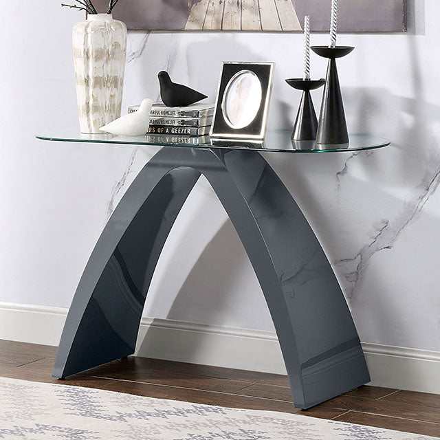 Nahara Gray Sofa Table - Ornate Home