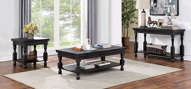 Calandra Antique Black Sofa Table - Ornate Home