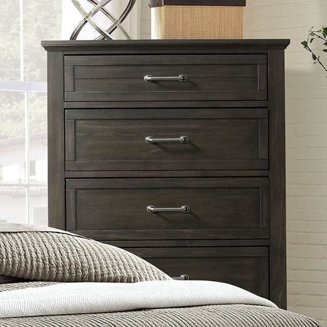 Alaina Walnut Chest - Ornate Home