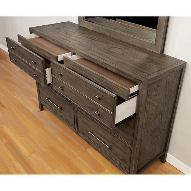 Tawana Warm Gray Dresser - Ornate Home