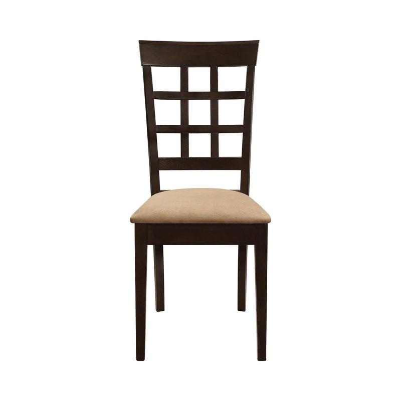 Gabriel Cappuccino & Tan Dining Chair (Set Of 2) - Ornate Home