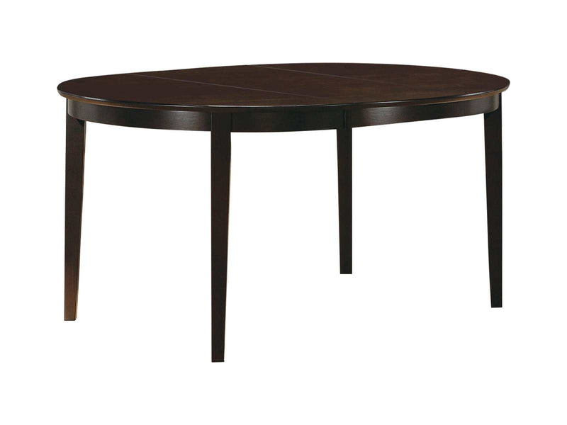Gabriel Cappuccino Oval Dining Table - Ornate Home
