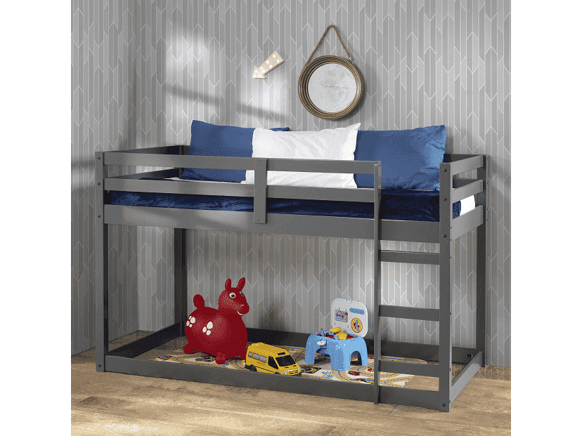 Gaston Gray Loft Bed - Ornate Home