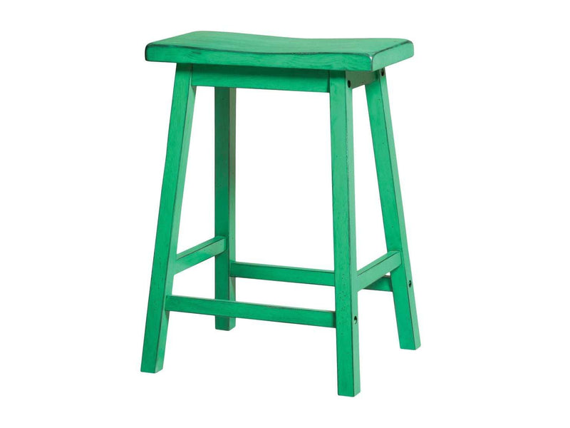 Gaucho Antique Green Counter Height Stool - Ornate Home