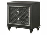 Giovani Dark Gray Nightstand - Ornate Home