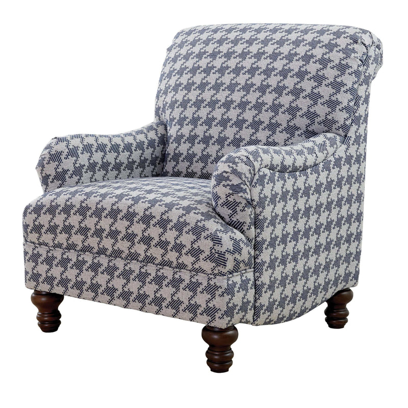 Gwen Blue Accent Chair - Ornate Home