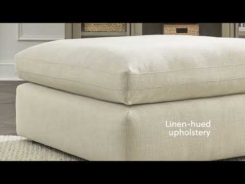 Elyza Linen 3pc Sectional Sofa