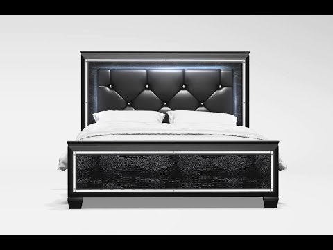 Bellanova Black Eastern King Bed