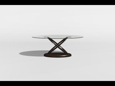Atwood Dark Walnut Coffee Table