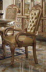 Dresden Gold Patina & Bone Armchair (Set of 2) - Ornate Home