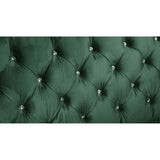 Iberis Green Velvet Sofa - Ornate Home