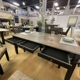 Tyler Creek Black/Gray Dining Table - Ornate Home