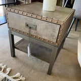 Derrylin Brown End Table - Ornate Home