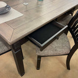 Tyler Creek Black/Gray Dining Table - Ornate Home