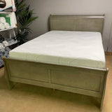 Kordasky Gray Queen Sleigh Bed - Ornate Home