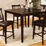 Bridgette II Espresso Counter Height Dining Set / 5pc - Ornate Home