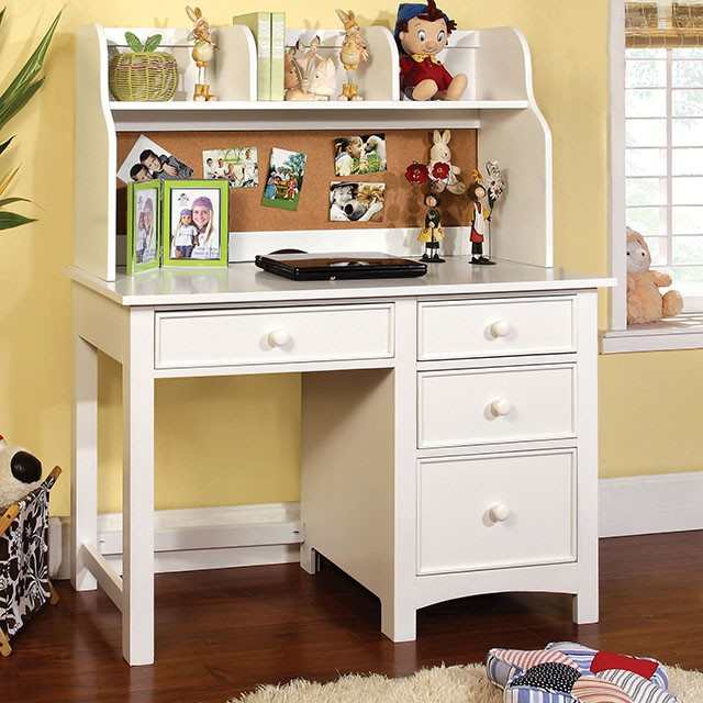 Omnus White Hutch - Ornate Home