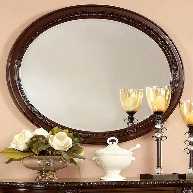 Bellagio Brown Cherry Mirror - Ornate Home