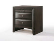 Ireland Gray Oak Nightstand - Ornate Home